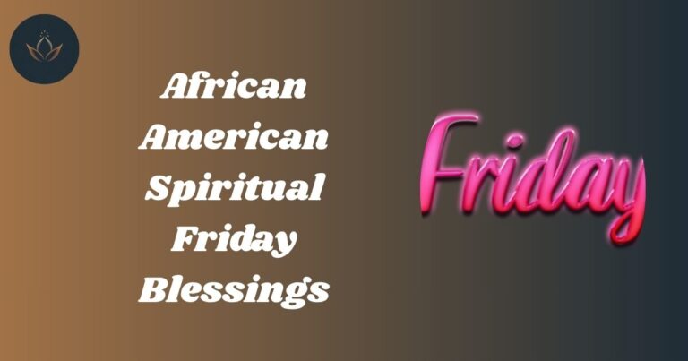 African American Good Morning Friday Blessings