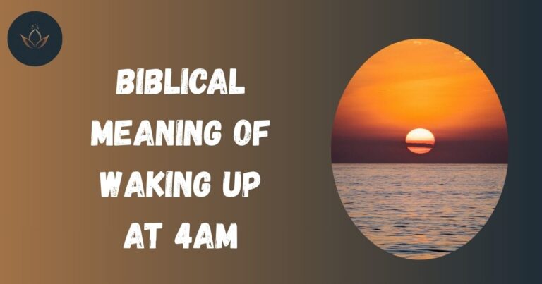 Biblical Meaning of Waking Up at 4am